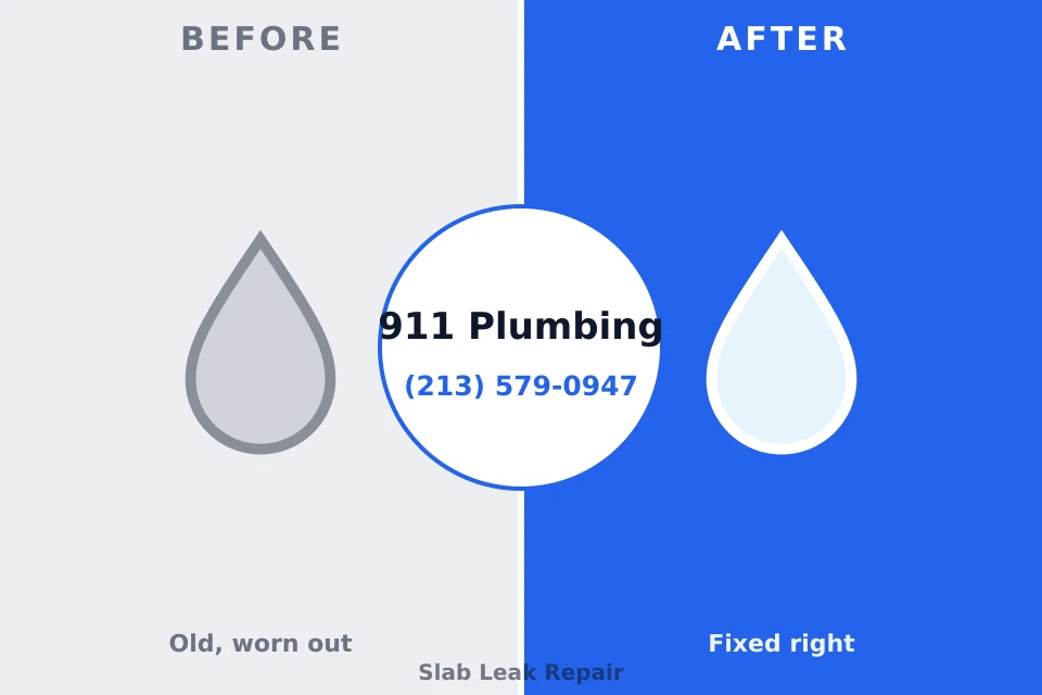 Before and after: plumbing repair Quinhagak, AK